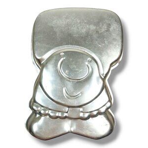 Vintage Wilton 1978 Ziggy Cake Pan Mold Aluminum Baking Tin Made In Korea